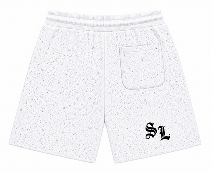 𝔖𝔭𝔢𝔞𝔨 𝔏𝔢𝔰𝔰 white shorts ￼