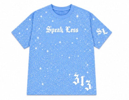 𝕾𝖕𝖊𝖆𝖐 𝕷𝖊𝖘𝖘 light blue shirt ￼