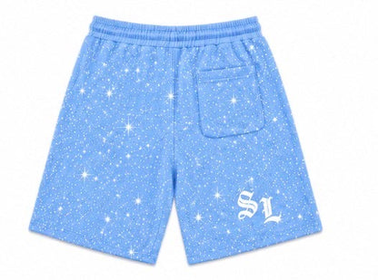 𝕾𝖕𝖊𝖆𝖐 𝕷𝖊𝖘𝖘 light blue shorts ￼