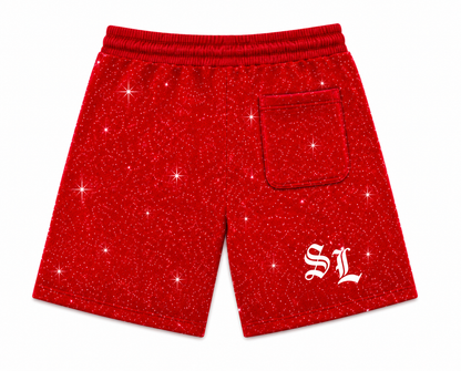 𝕾𝖕𝖊𝖆𝖐 𝕷𝖊𝖘𝖘 red shorts ￼